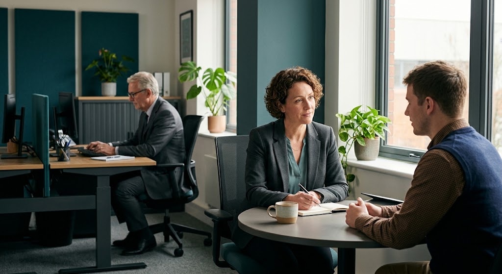 Difficult conversations training for managers — a manager resolving an issue independently