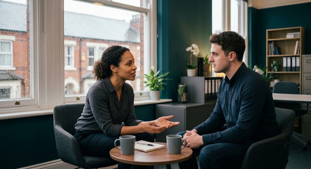Negative attitude on your team — one person's closed-off body language in a meeting